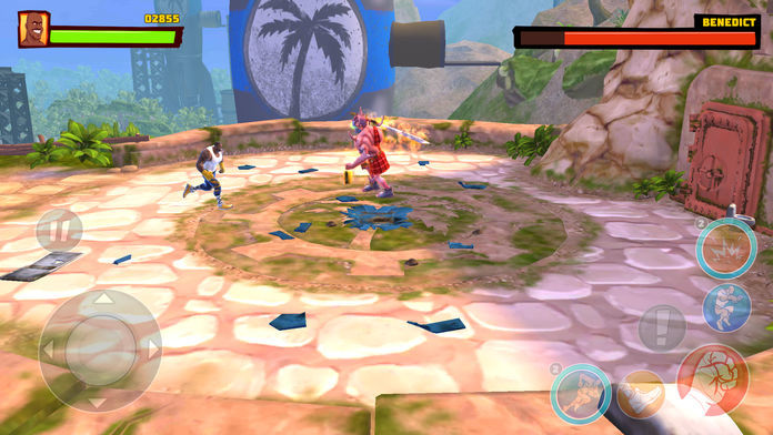 Screenshot of Shaq Fu: A Legend Reborn