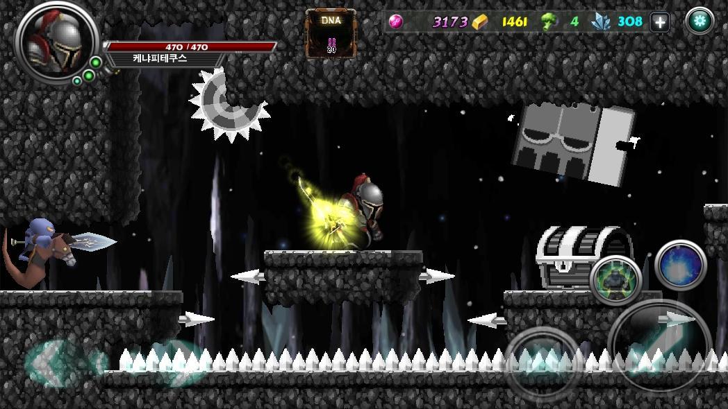 Dark Hero : Another World Game Screenshot