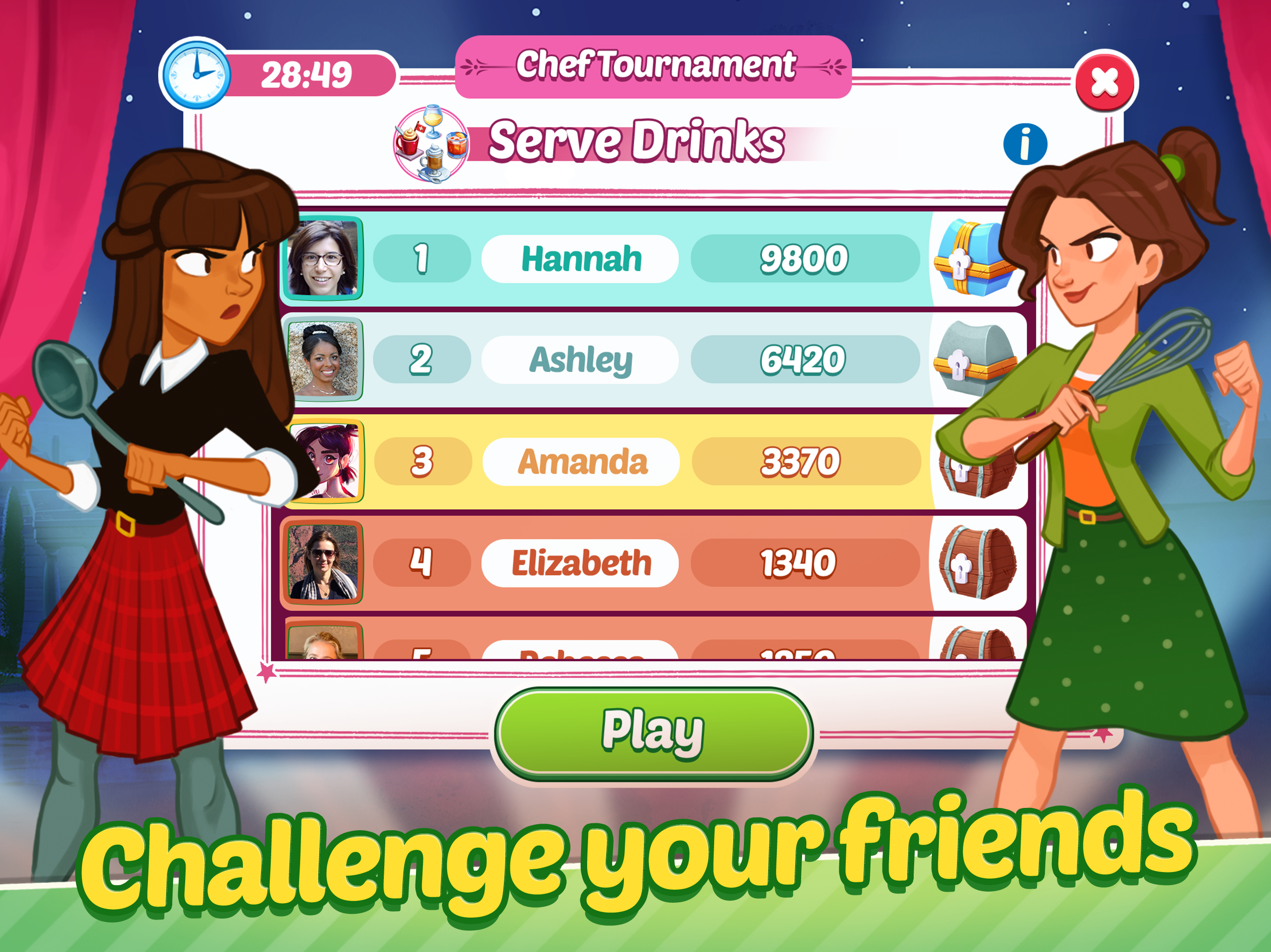 Delicious World - Cooking Game Game Screenshot