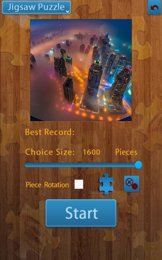 Screenshot of City Jigsaw Puzzles