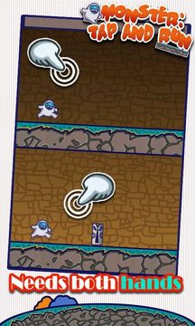 Monster Tap and Run Game Screenshot