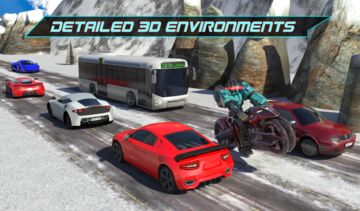 Futuristic Robot Tron Rider Game Screenshot