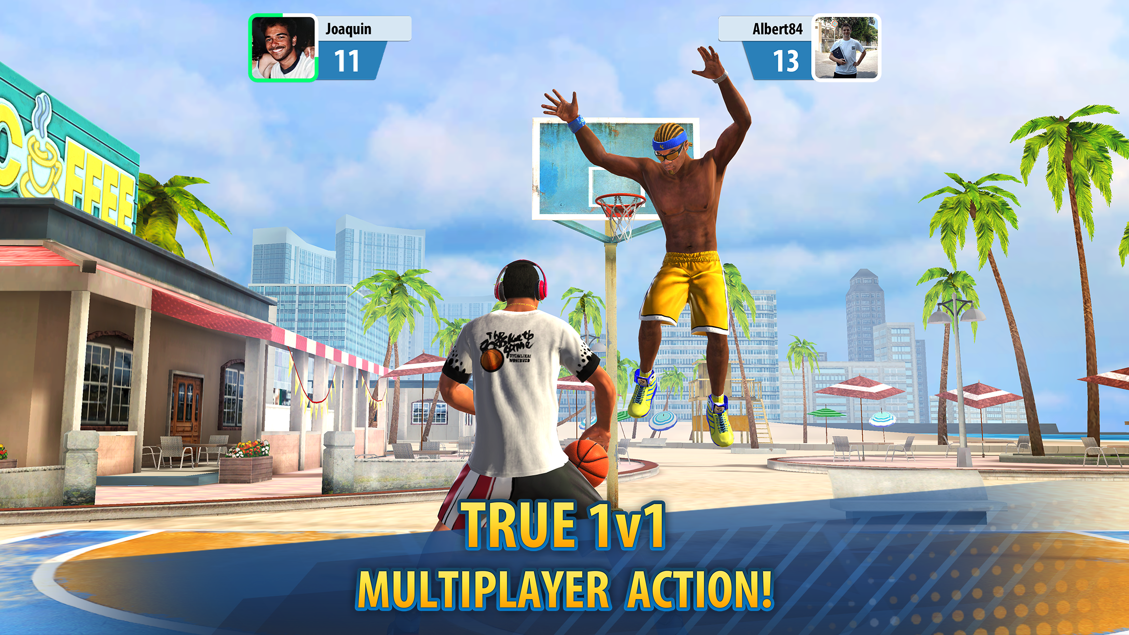Cuplikan Layar Game Basketball Stars: Multiplayer