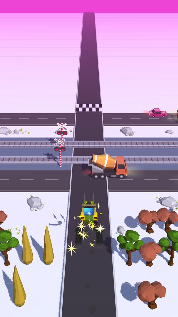 Fastway Cross 3D 게임 스크린 샷