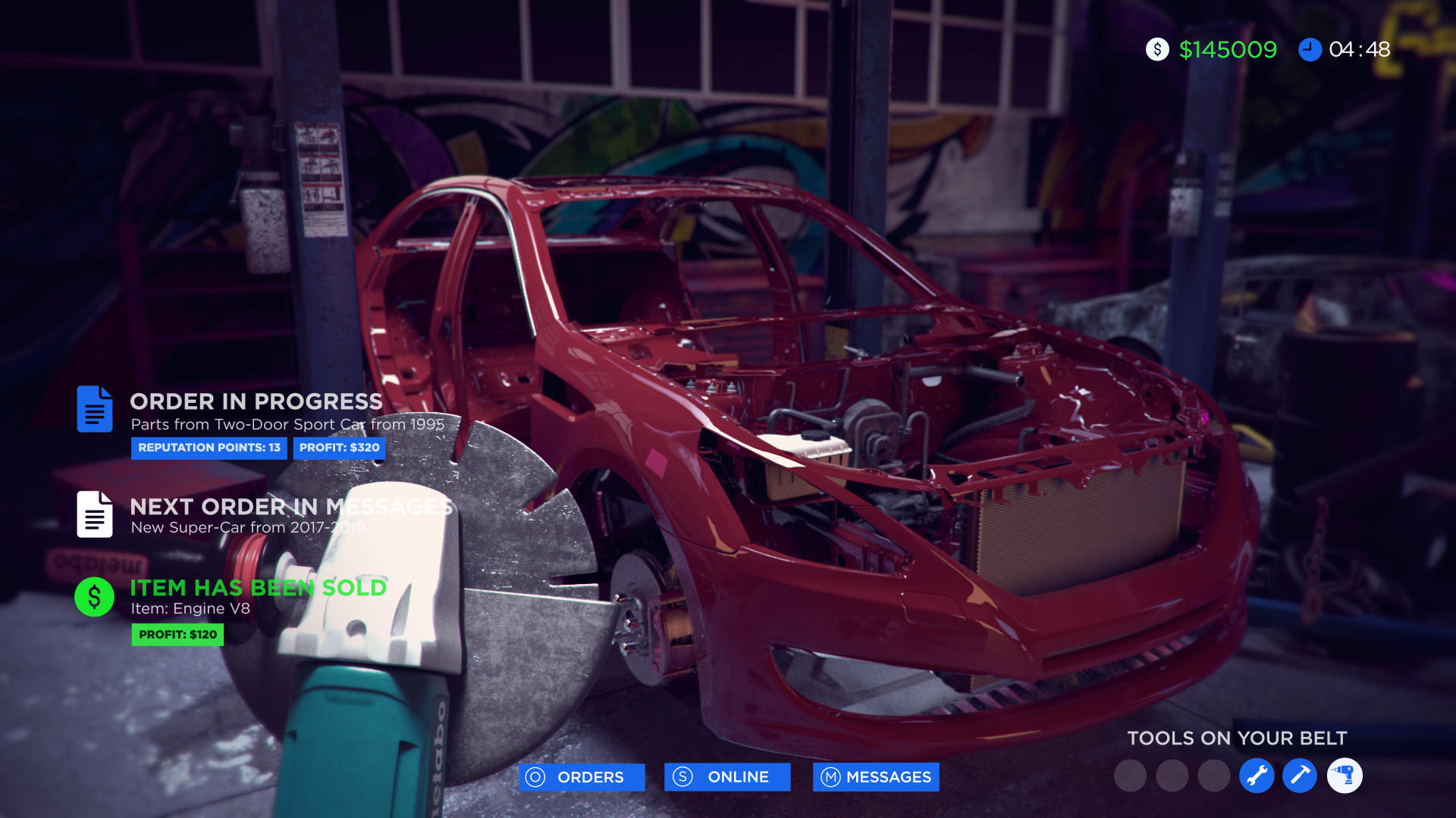 Screenshot of Chop Shop Simulator