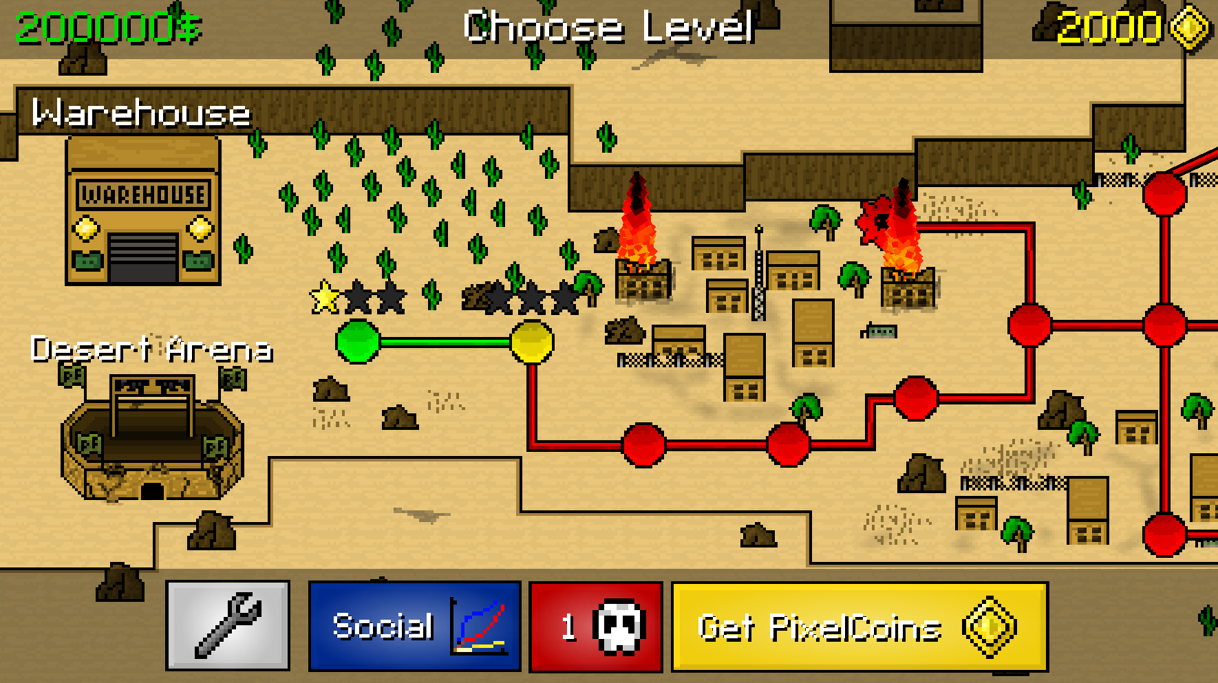 Pixel Force 2 Game Screenshot