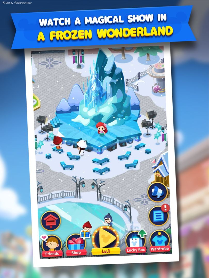 Screenshot of Disney POP TOWN
