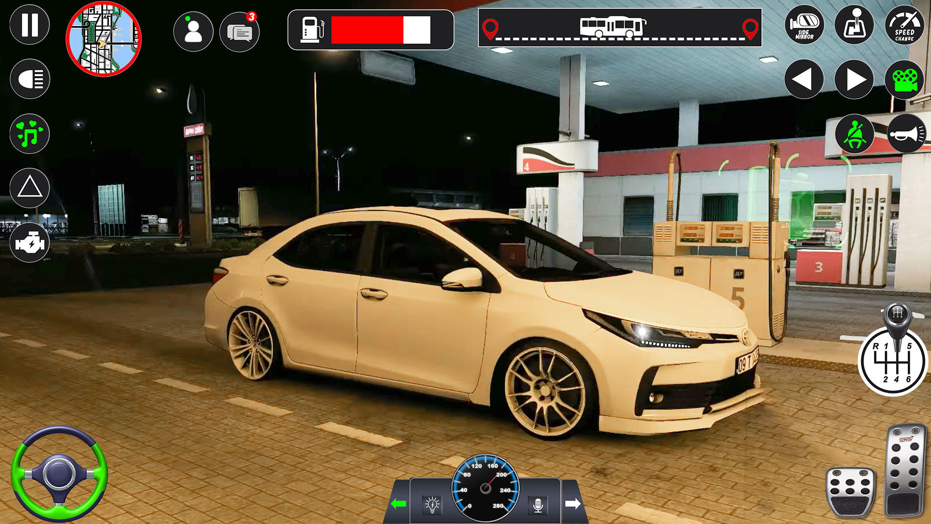 City Car Parking Car Driver 3D Game Screenshot