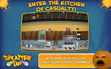 Annoying Orange: Splatter Up! Game Screenshot