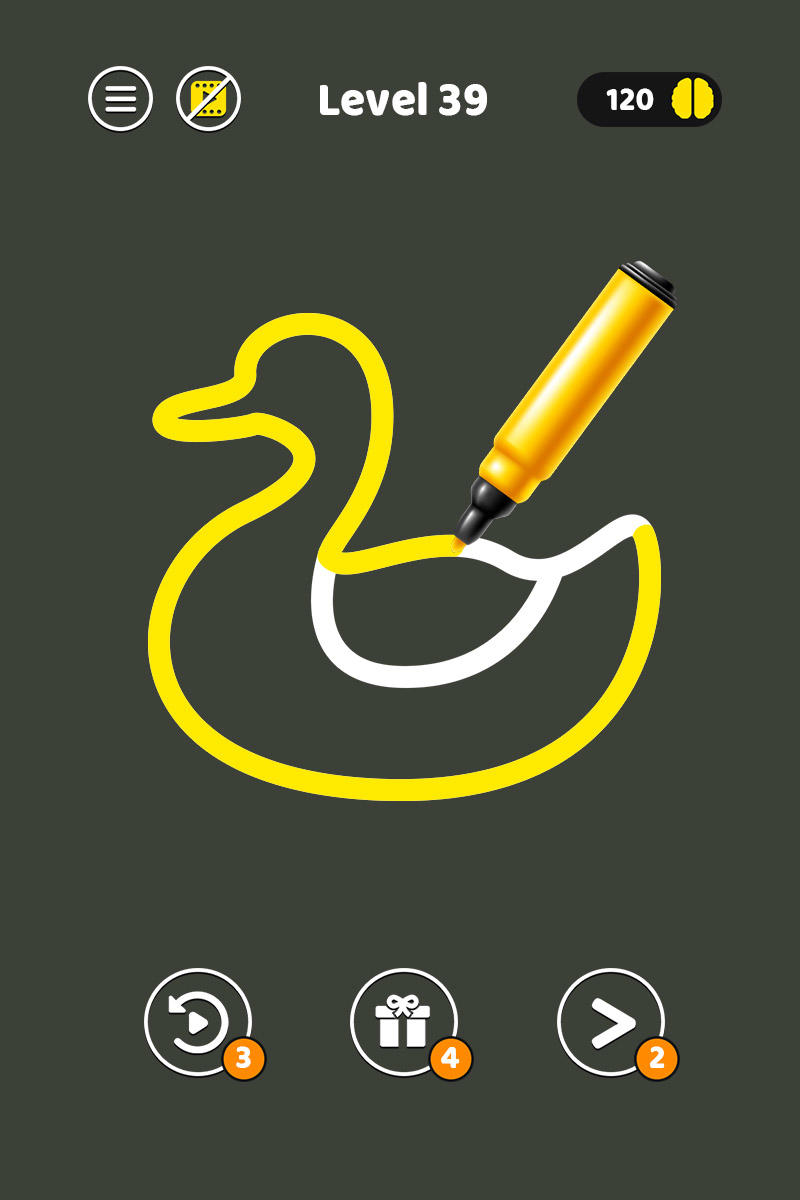 Impossible Draw: 1 Line Puzzle Game Screenshot