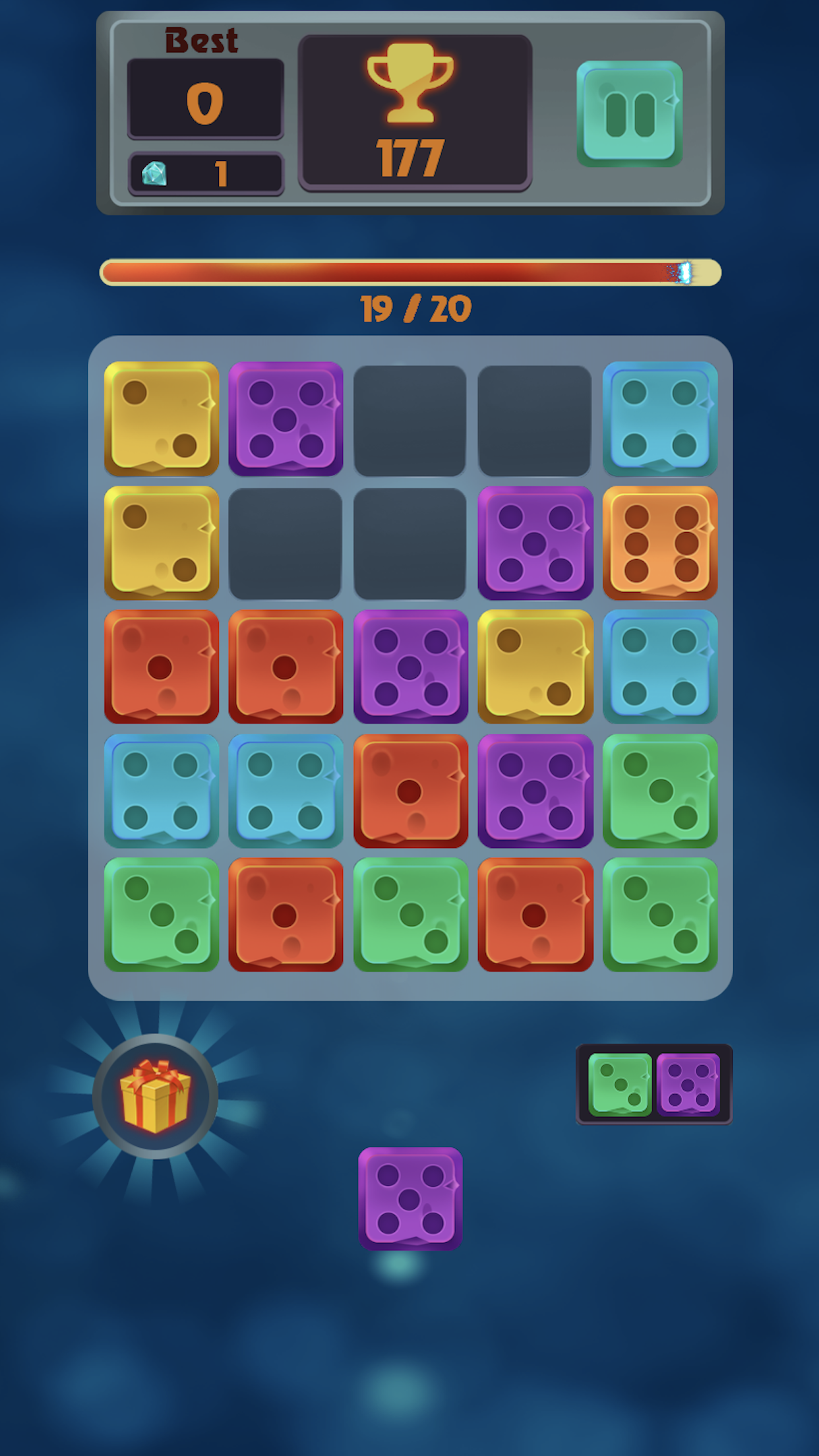 Dominoes Merge - Fun Brick Game Screenshot