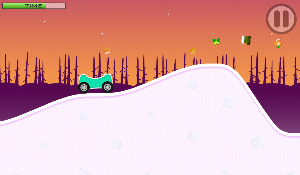 Candy Snow Hill Riders 3 Game Screenshot