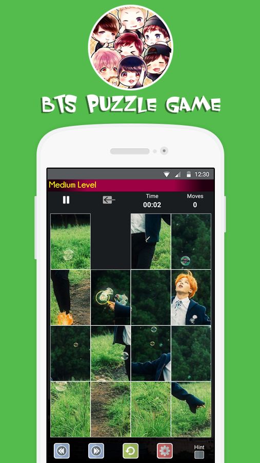 💘 BTS Bangtan Puzzle Game screenshot game