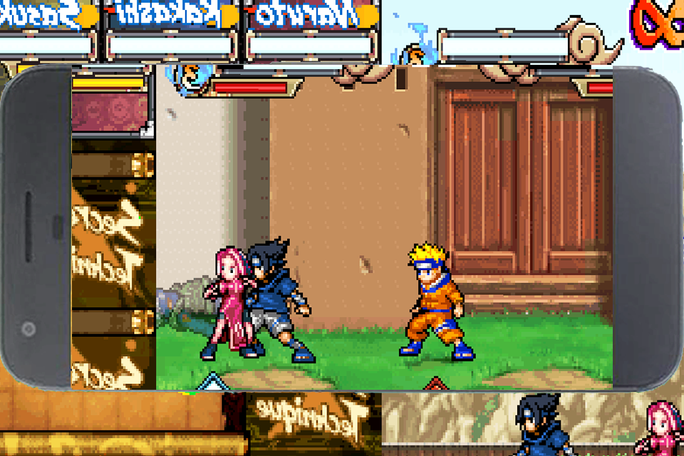 Cuplikan Layar Game Ninja Shippuden Storm Ultimate Fight