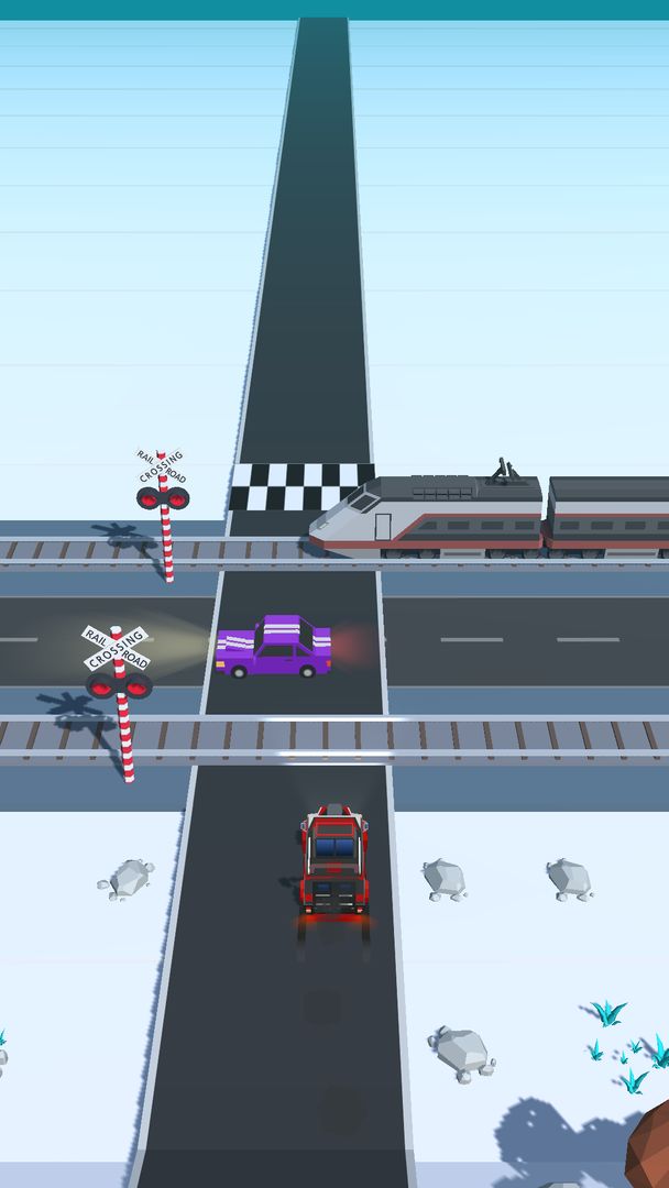 Fastway Cross 3D 게임 스크린 샷