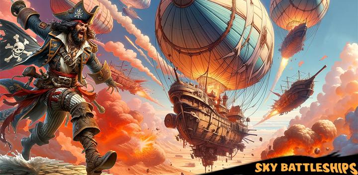 Banner of Sky Battleships: Pirates Clash 1.0.3