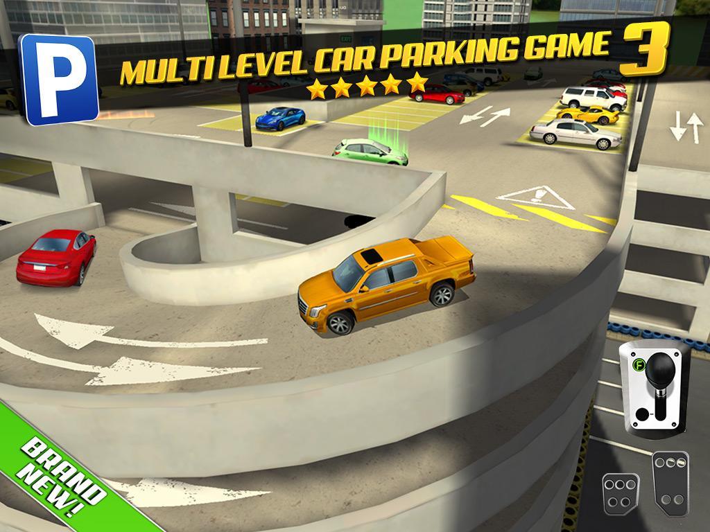 Multi Level 3 Car Parking Game遊戲截圖