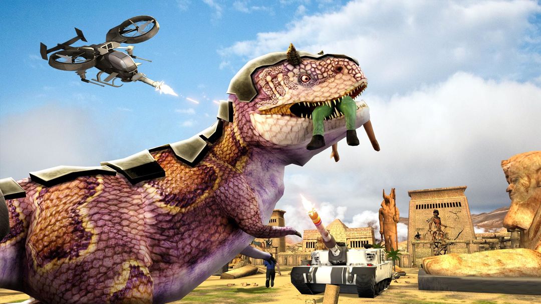 Dino T-Rex Simulator 3D screenshot game