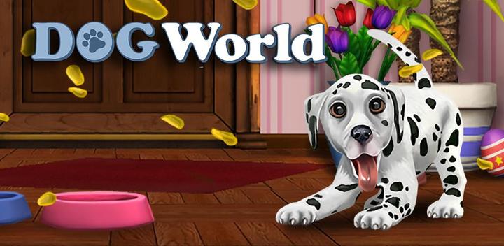 Banner of Easter with DogWorld 4.6