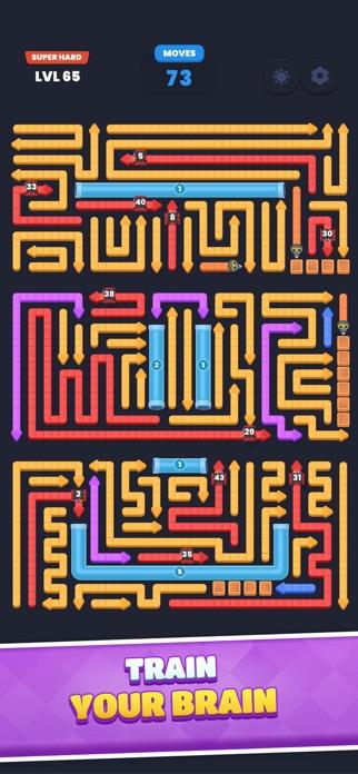 Snake Tangle Game Screenshot
