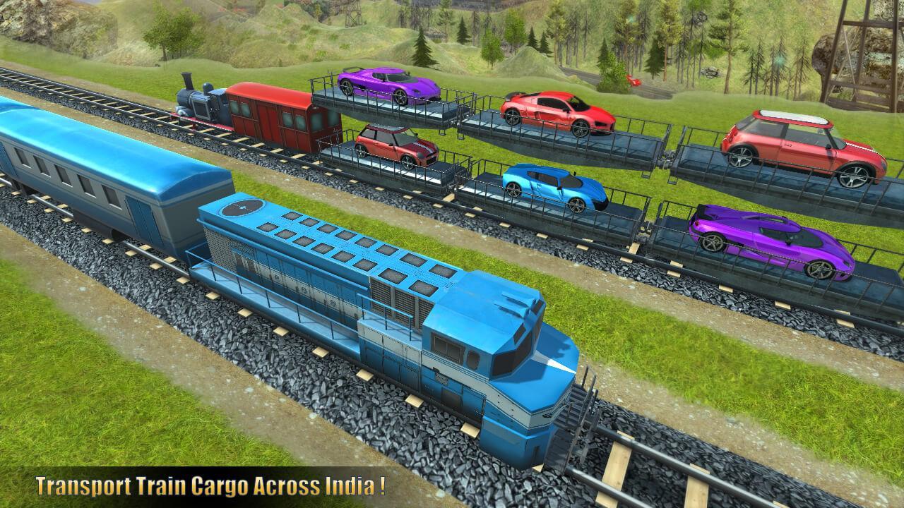 Indian Train Transporter Sim Game Screenshot