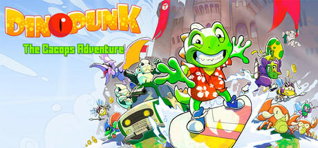 Banner of Dinopunk: the Cacops adventure 