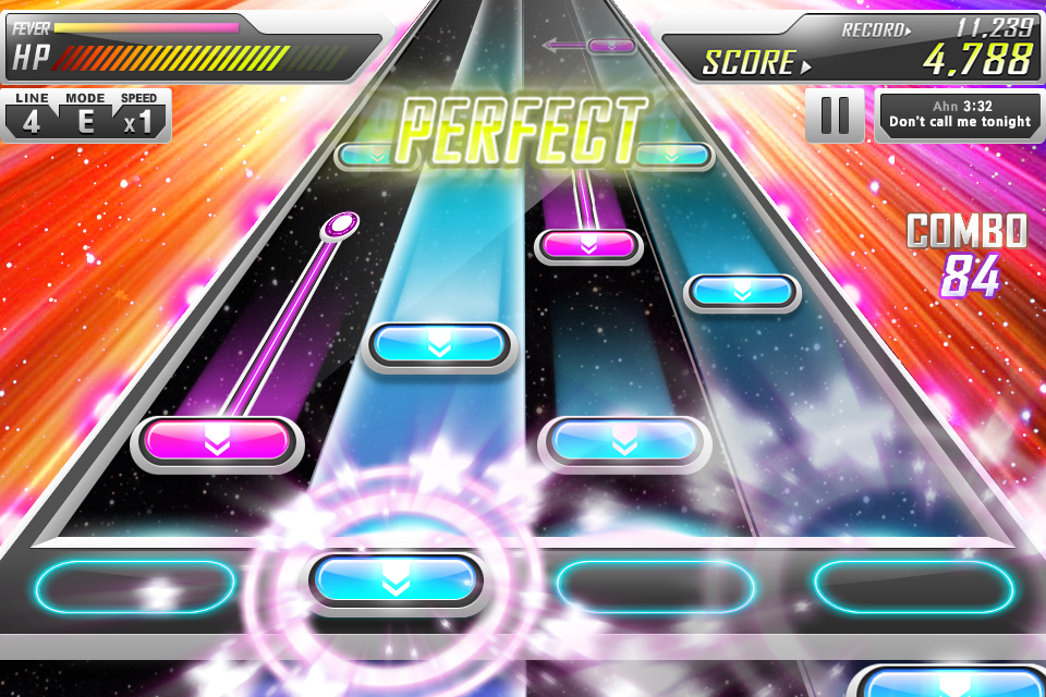 Cuplikan Layar Game BEAT MP3 - Rhythm Game