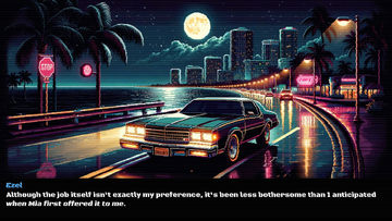 Miami Nights - Bartending in the 80s Game Screenshot