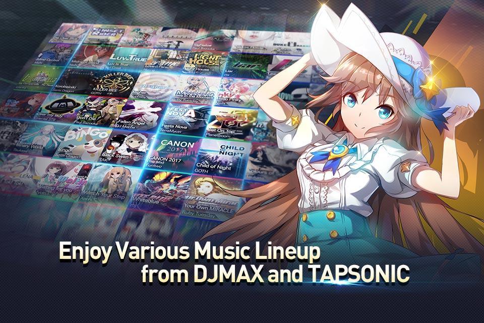 Screenshot of TAPSONIC TOP -Music Grand prix