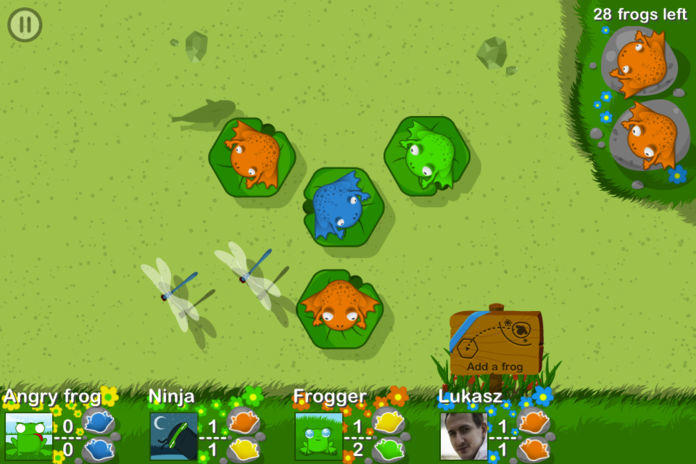 Army of Frogs HD Game Screenshot