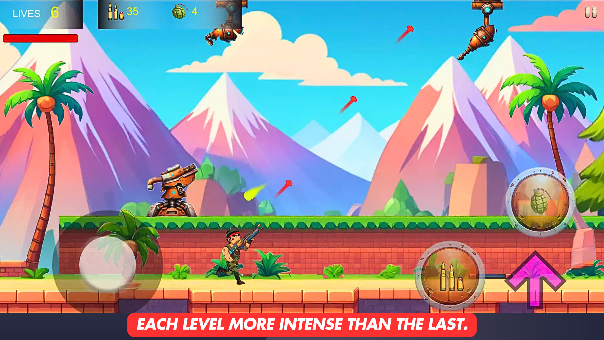 Metal run gun aim 2D shooting for Android/iOS - TapTap