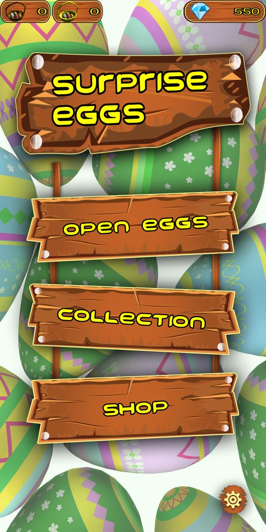 Surprise Eggs a toy collection in your pocket 게임 스크린 샷
