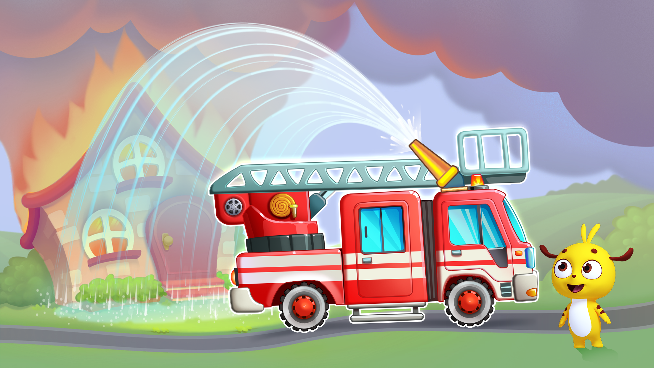 Tabi car games for kids Game Screenshot