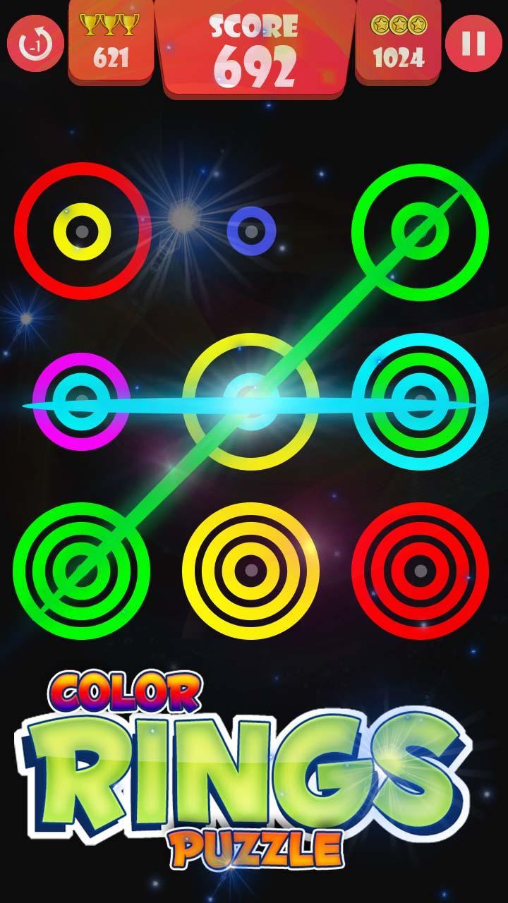 Screenshot of Color Rings Puzzle Free