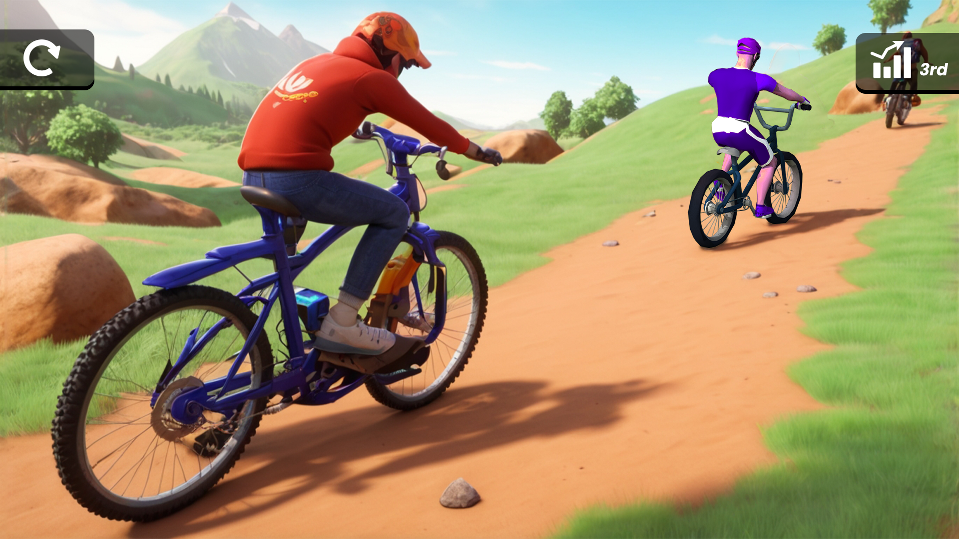 BMX Extreme Cycle Racing Game 게임 스크린샷