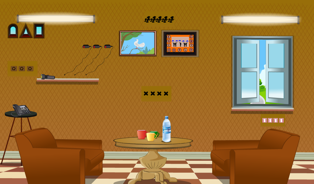 Cozy Hall Escape screenshot game