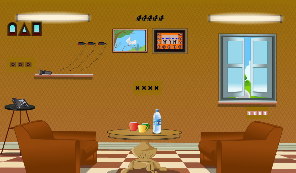 Cozy Hall Escape ภาพหน้าจอเกม