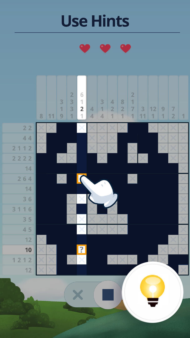 Screenshot of Nonogram: Picture cross puzzle
