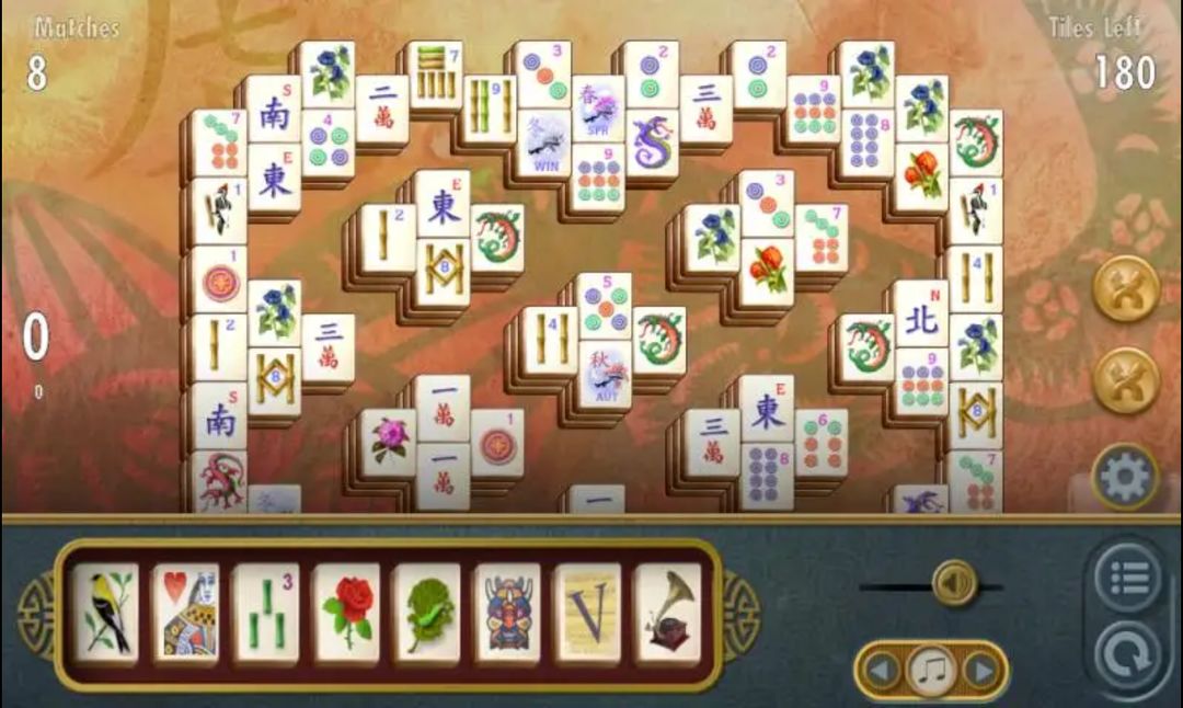 Mahjong Royal Garden ภาพหน้าจอเกม