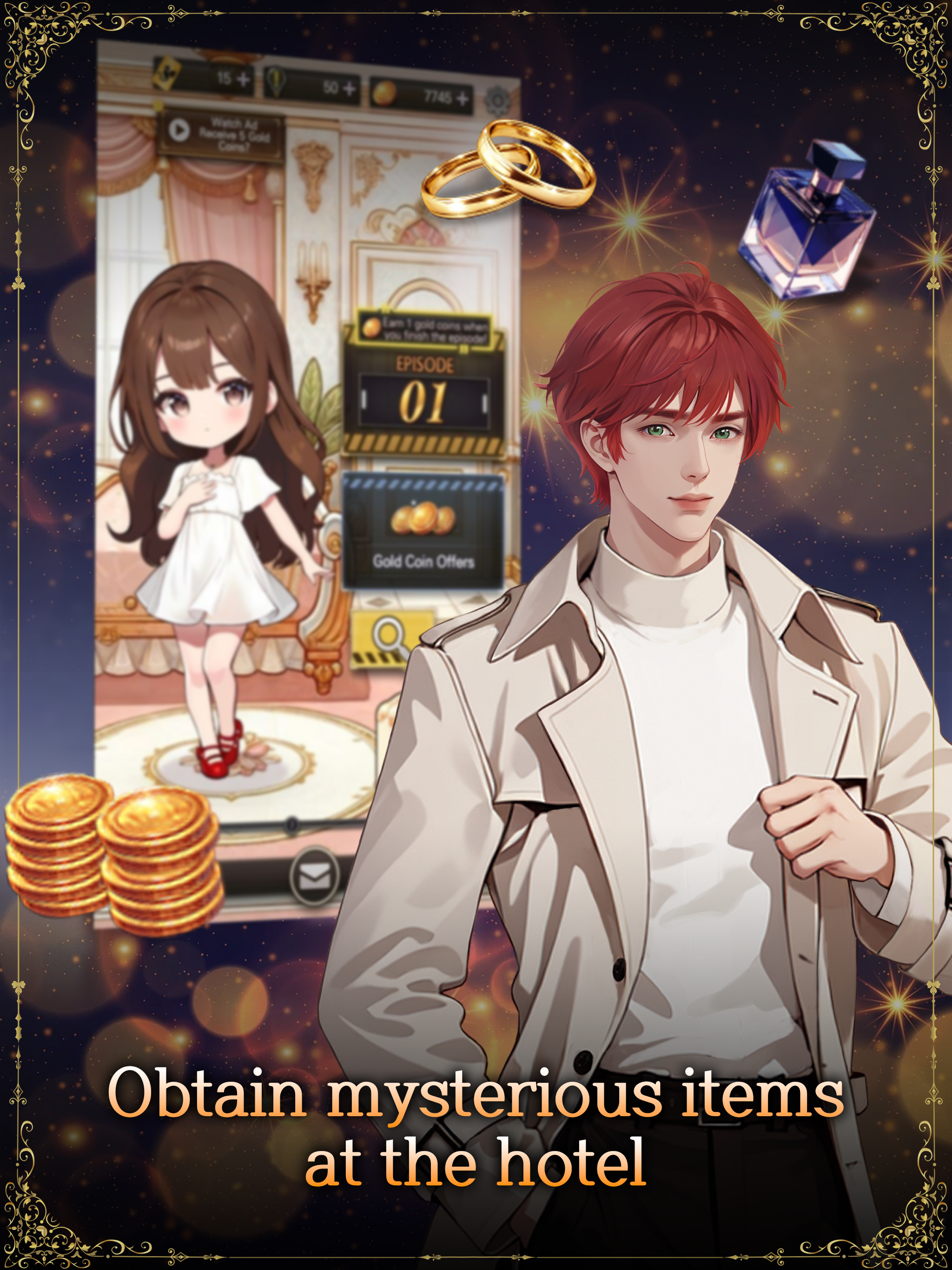 Kiss the Dragon: Fantasy otome Game Screenshot