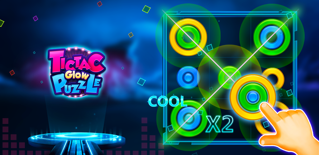 Banner of Glow Puzzle Air Tictac - Free color circle games 1.4