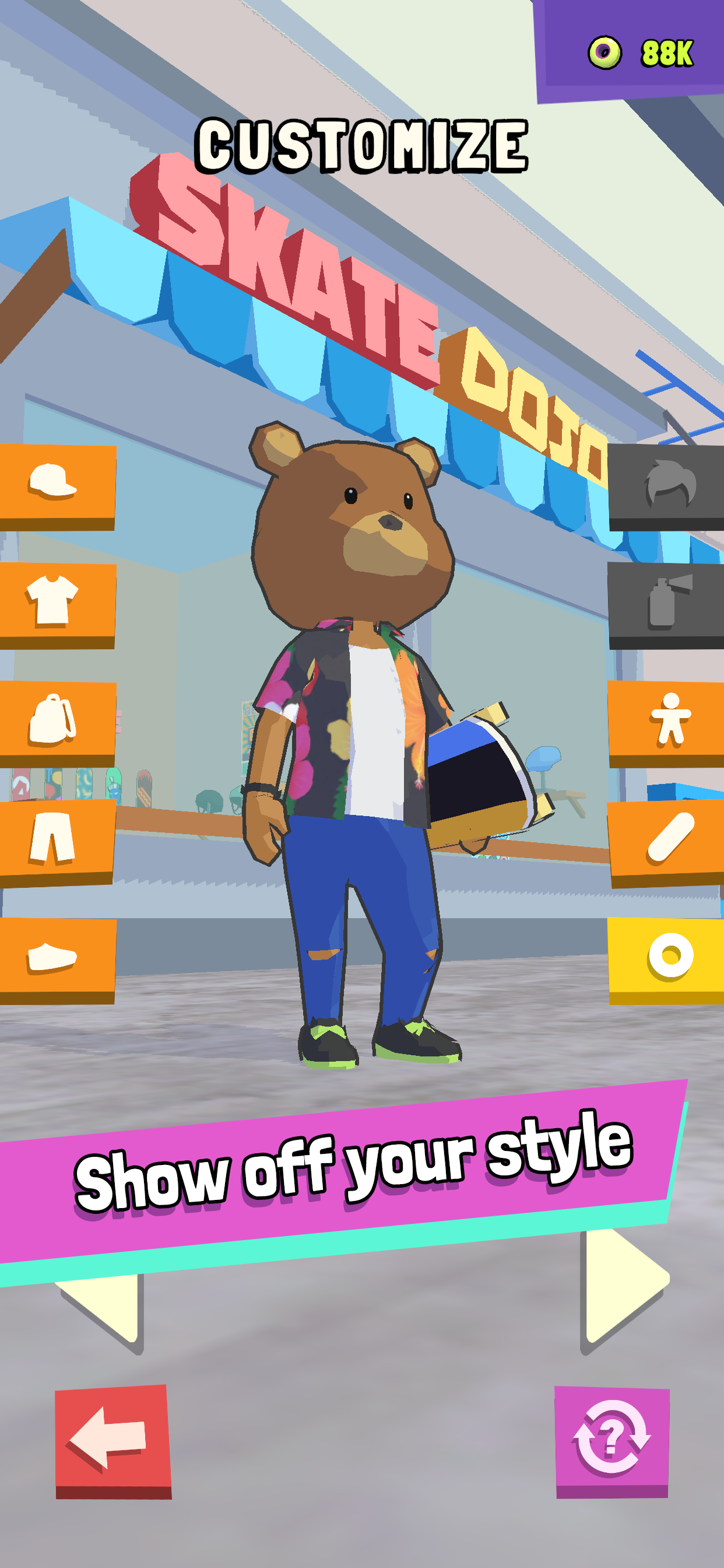 Perfect Grind Game Screenshot