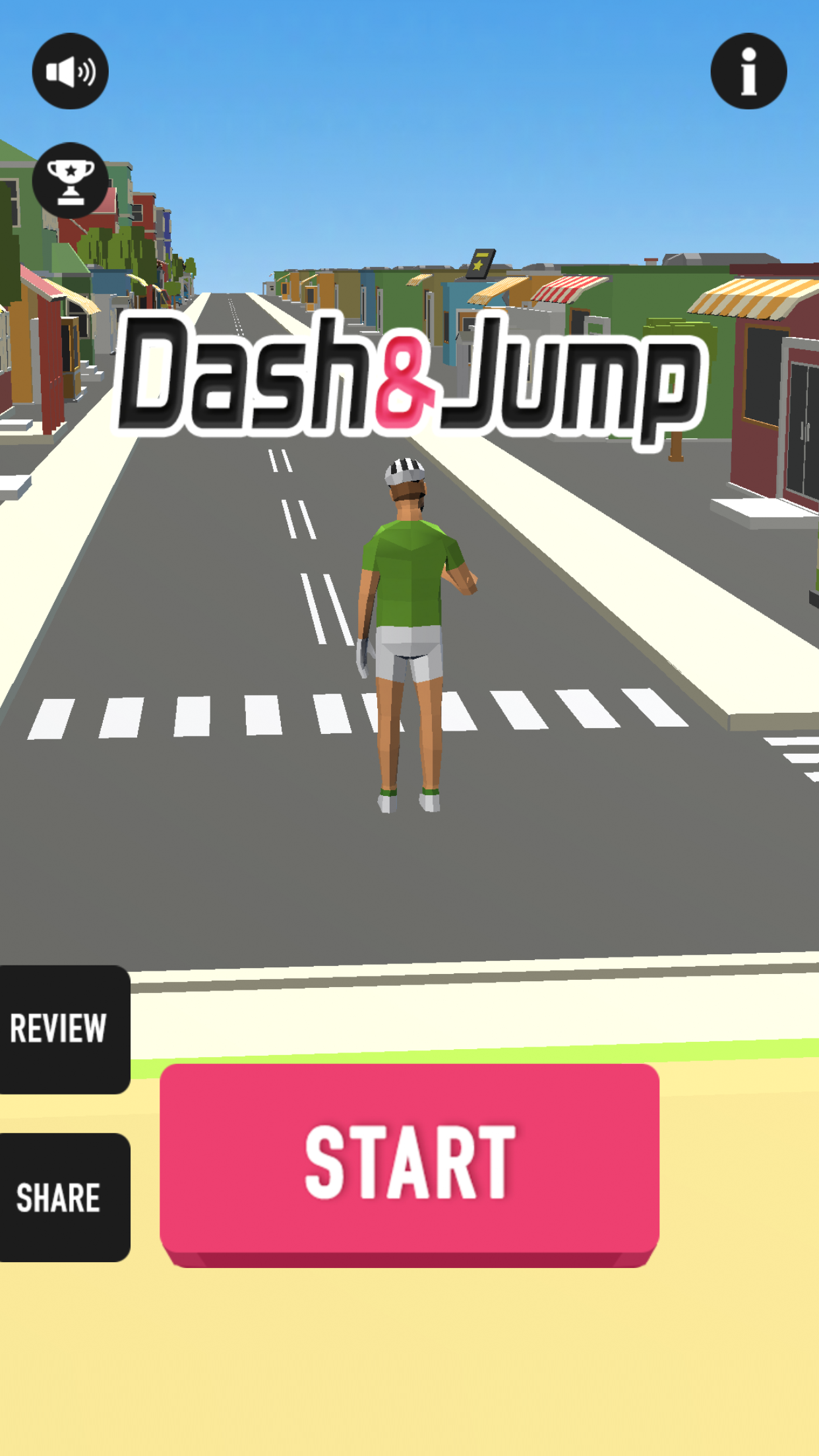 Screenshot 1 of [ការបណ្តុះបណ្តាលខួរក្បាល] Dash & Jump ហ្គេមធ្វើរោគវិនិច្ឆ័យដោយឥតគិតថ្លៃដើម្បីសម្លាប់ពេលវេលា 1.0.6