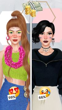 Fashion Dress up Makeup Show Game Screenshot