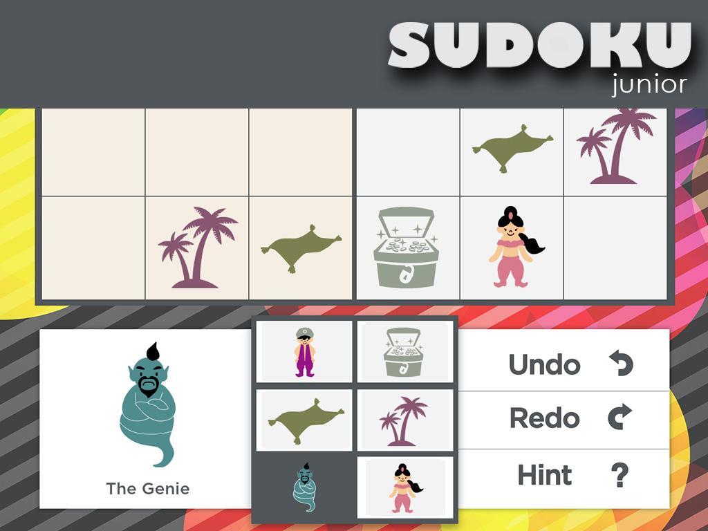 Cuplikan Layar Game Sudoku Junior