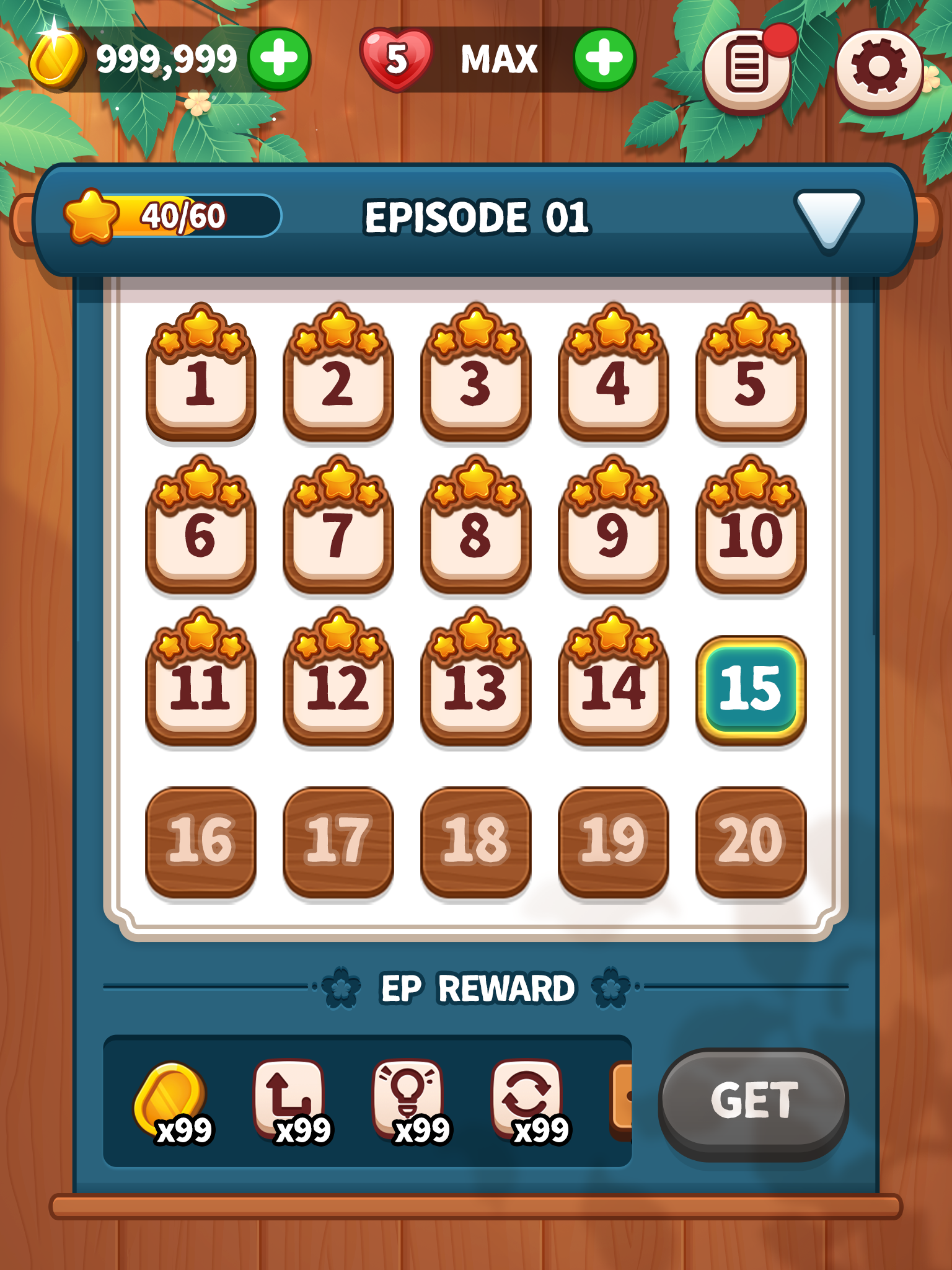 Tile Match Mahjong Game Screenshot
