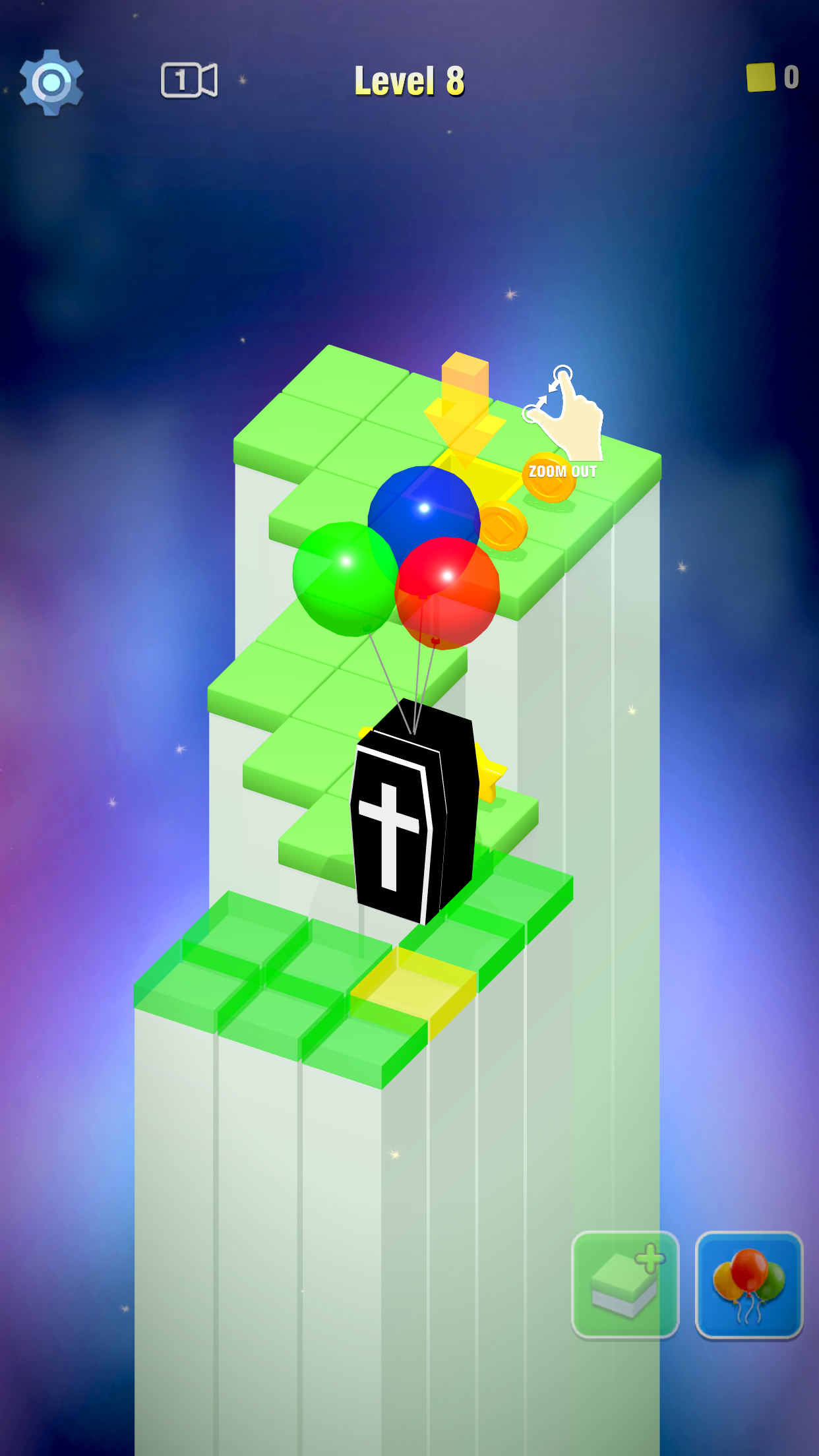 Rolling Blocks: Escape Puzzle Game Screenshot