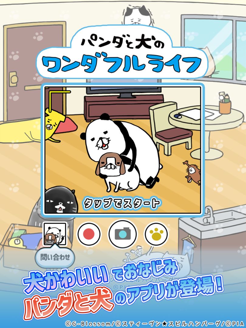 熊猫和犬的美好生活遊戲截圖