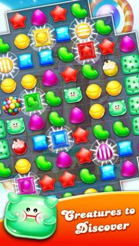 Candy Gems: match 3 Jelly Game Screenshot