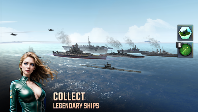 Uboat Attack ゲームのスクリーンショット